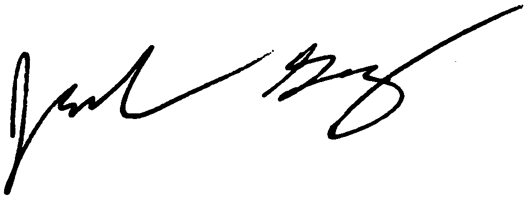 The author's signature, in cursive black. It is scrawled, and more of a vibe than strictly legible.